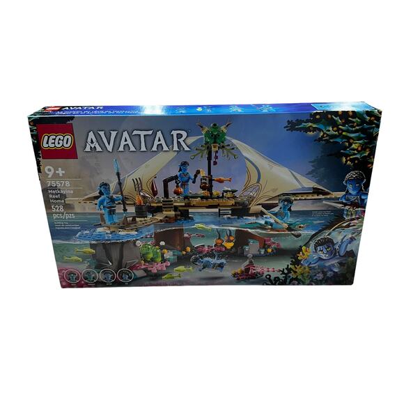 Lego 75578 Avatar Metkayina Reef Home Retired Set 528 Piece Age 9+ New Sealed - Picture 2 of 6